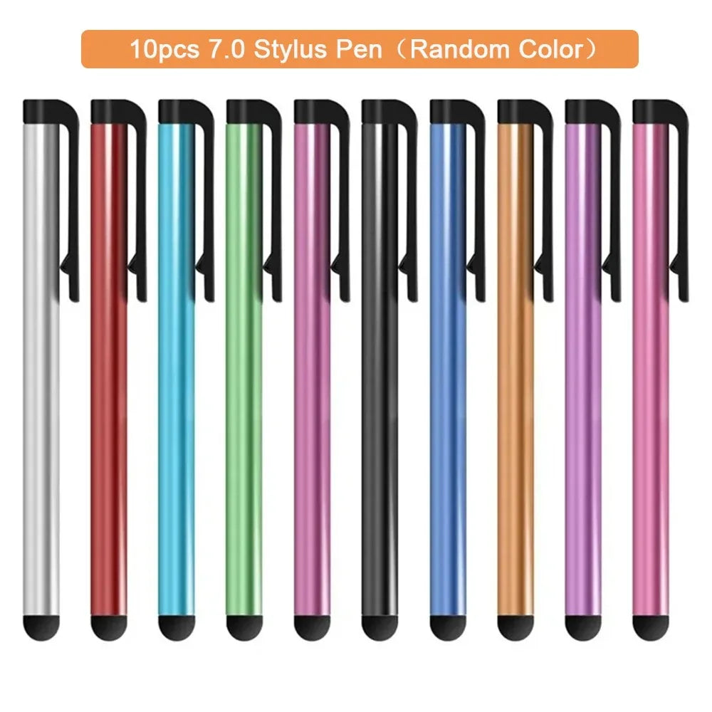 10Pcs Universal Stylus Pen Tablet Drawing Capacitive Screen Touch Pen for iphone ipad Samsung Xiaomi Android Mobile Phone Pencil