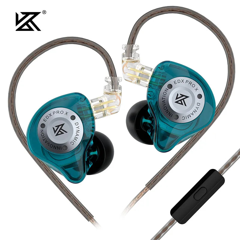 KZ EDX PRO X In Ear Dynamic Drive Earphone HIFI Bass Music Earbud Sport Noise Cancelling Headset ZSN ZST  ZS10 pro x  C12 CRA