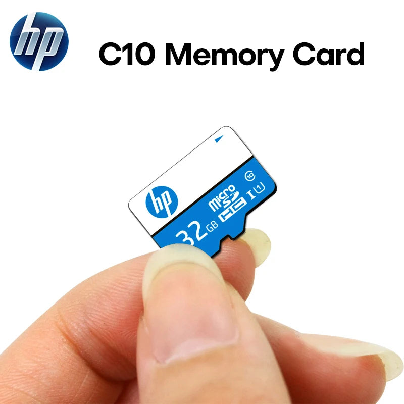 HP Memory Card 32GB Micro SD Card For Driving Recorder Mobile Phone PC Earphone Speaker HD Camera Game Switch