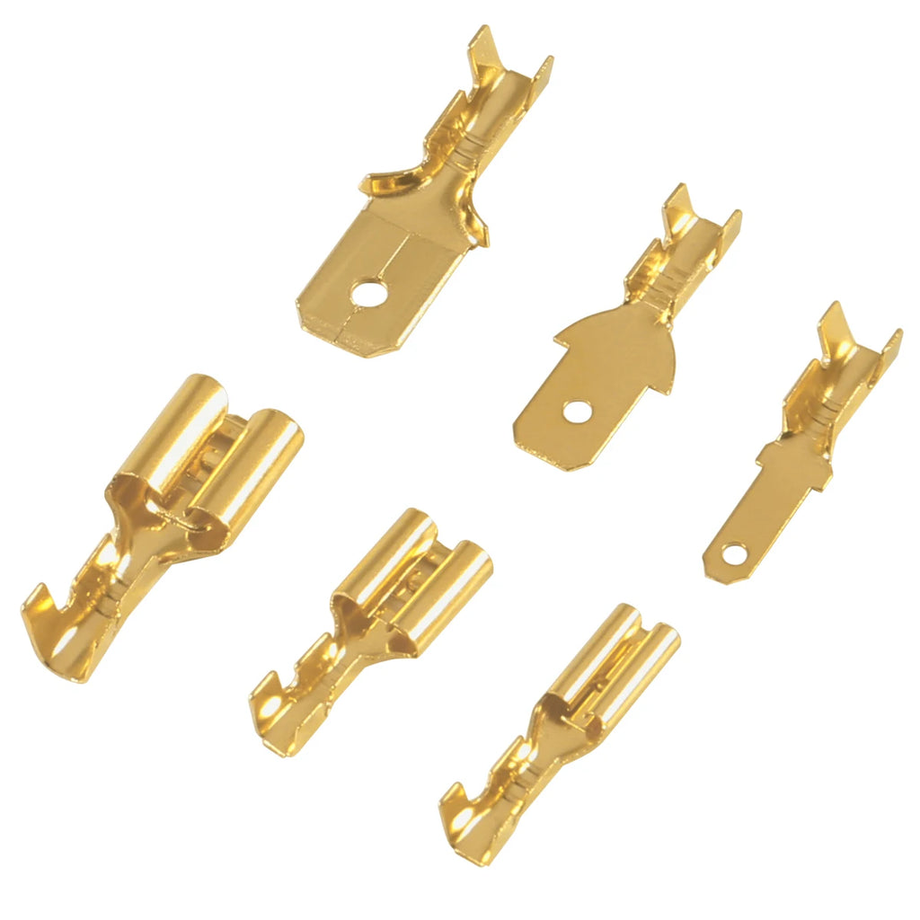 270PCS Box Insulated Male Female Wire Connector 2.8/4.8/6.3mm Electrical Crimp Terminals Termin Spade Connectors Assorted Kit