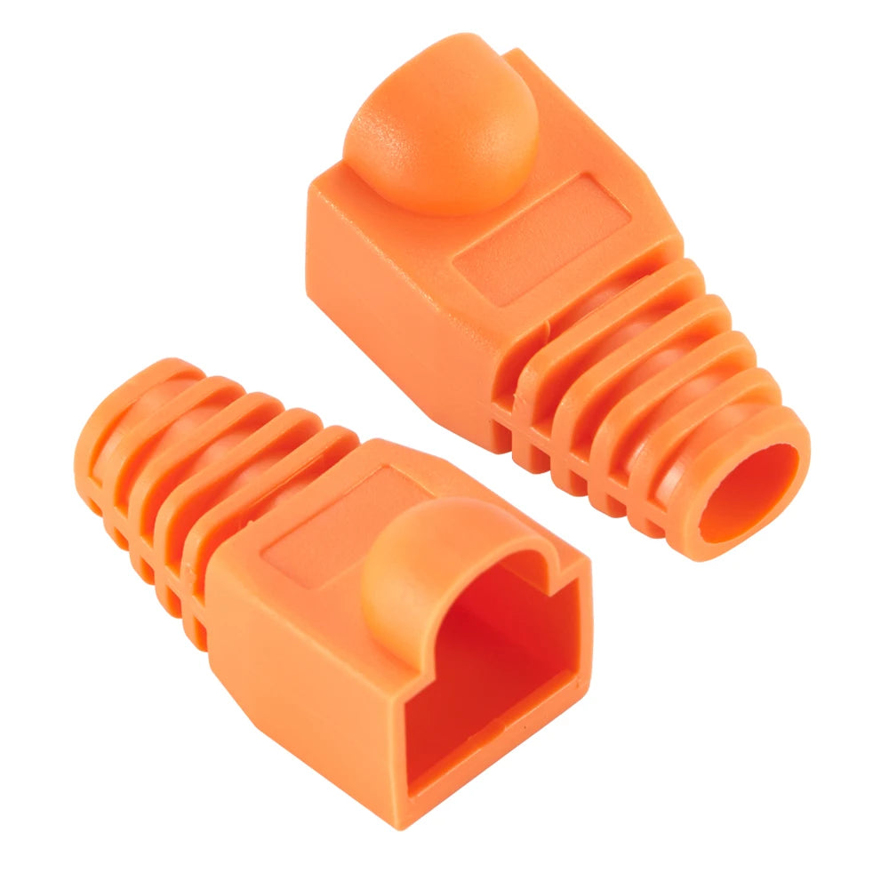 Mixed Color CAT5E CAT6 RJ45 Ethernet Network Cable Strain Relief Boots Cable Connector Plug Cover