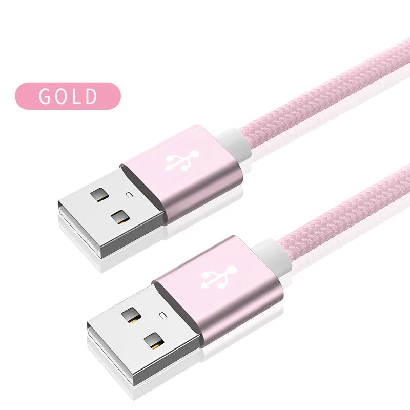 Kebiss USB to USB Extension Cable Type A Male to Male USB Extender for Radiator Hard Disk Webcom Camera USB Cable Extens