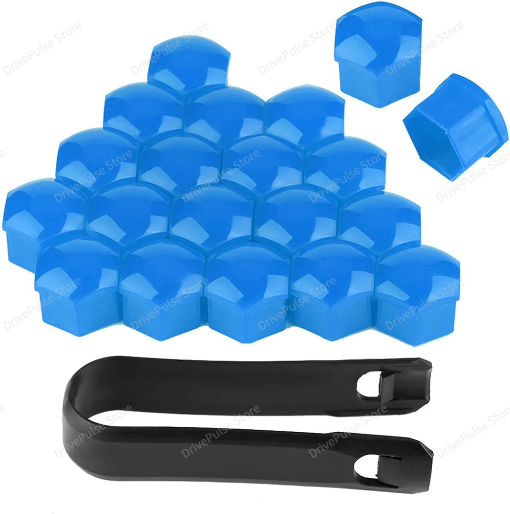 20PCS Universal Wheel Nut Covers 17/19/21mm - ust-proof wheel bolt caps for Car, SUV, Truck | Exterior Protection & Decoration