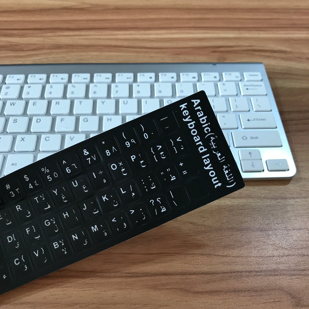 English Spanish Italian Korean French Deutsch Keyboard Stickers Frosted PVC Language Keyboard Sticker For Laptop Desktop PC