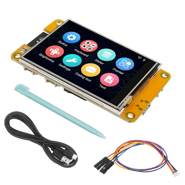 ESP32 MCU 2.8 Inch Smart Display for Arduino LVGL WIFI Bluetooth Touch WROOM 240*320 Screen LCD TFT Module with Free Tutorials