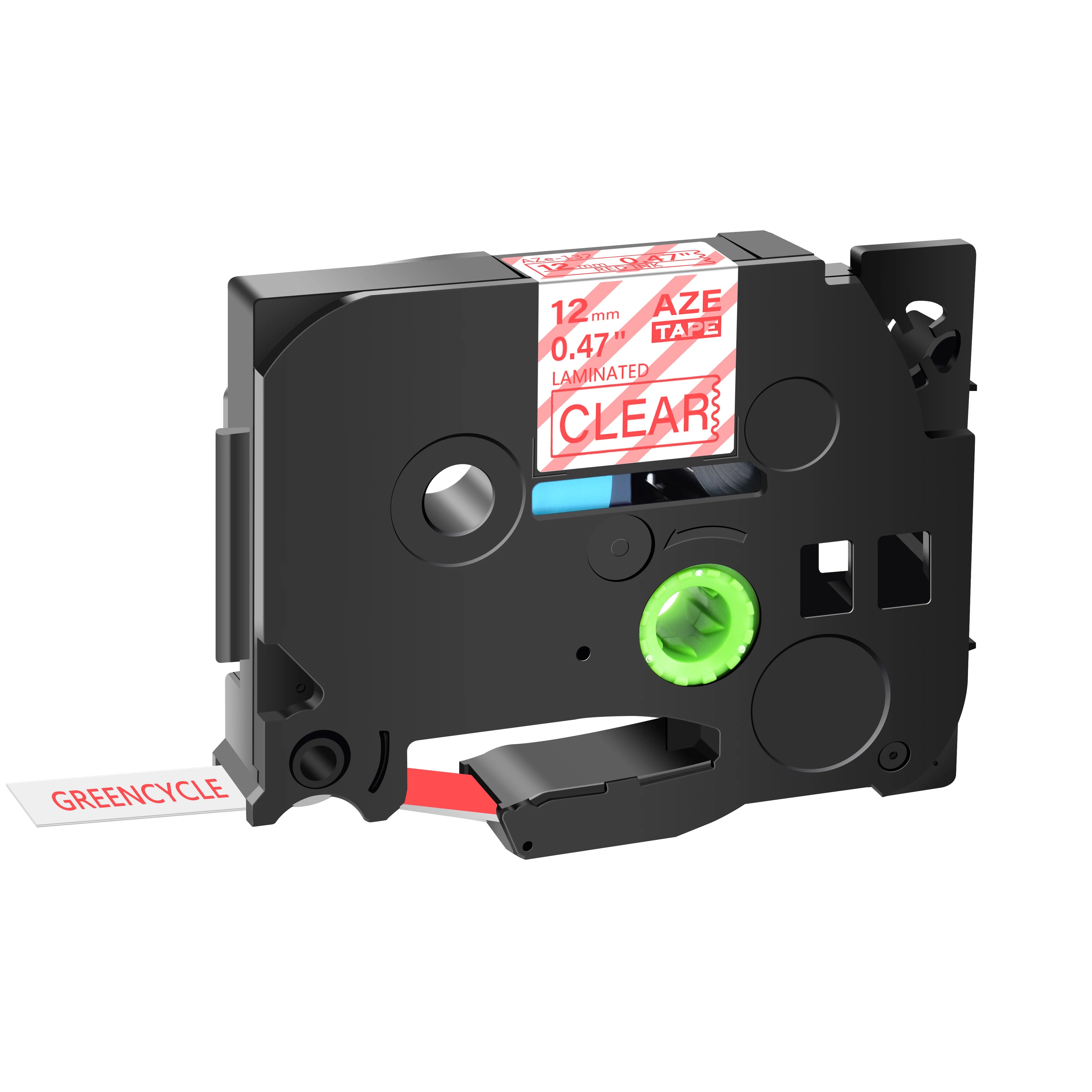 GREENCYCLE 1Pcs 6mm/9mm/12mm 231 Label Tape Compatible for Brother P-Touch Label Maker for TZ TZE 131 231 431 531 631 731 Ribbon