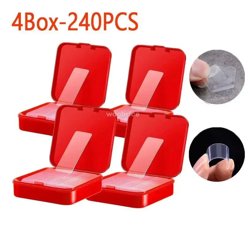 Double Sided Adhesive Tape Nano Reusable Super Strong Transparent Wall Stickers WaterProof Widely Used Wall Mount Sticker