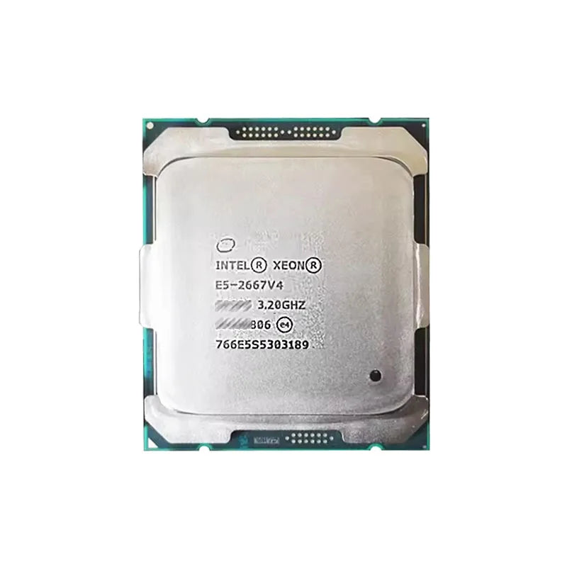 Intel Xeon E5 2667 V4 Used 2667V4 3.2GHz 8-Core 16-Thread CPU Processor L3=25M 135W LGA 2011-3 ﻿