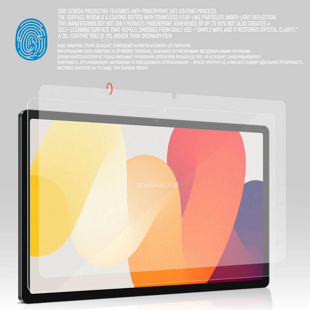 2 Pieces HD Scratch Proof Tempered Glass Screen Protector For Xiaomi Redmi Pad SE 11-inch 2023 Tablet Protective Film