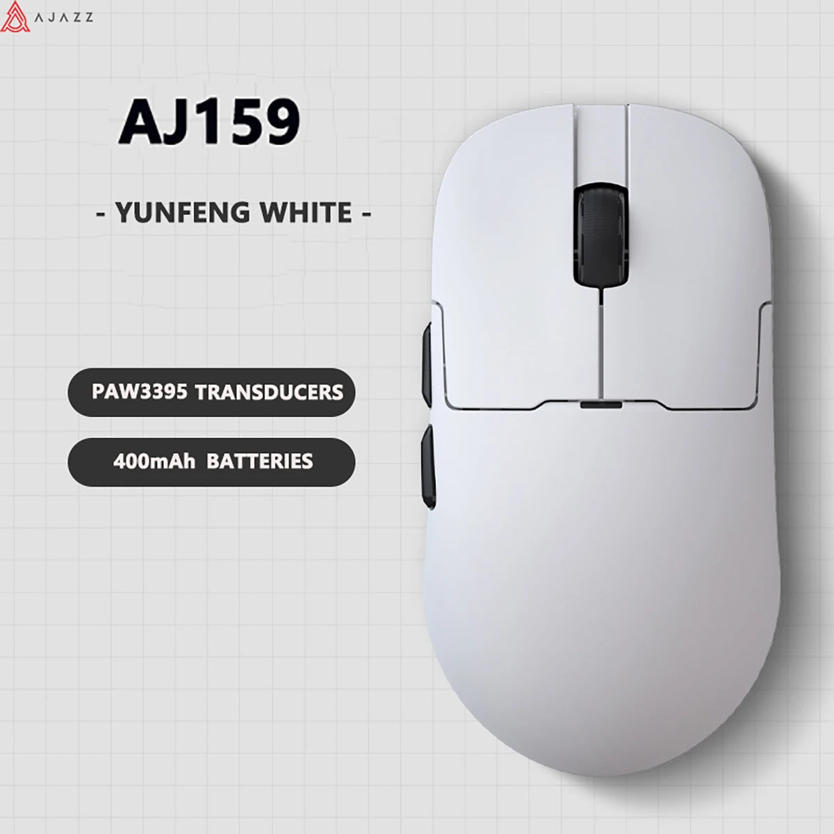AJAZZAJ159 gaming mouse three-mode 8k wireless charging base lightweight professional gaming PAW3395