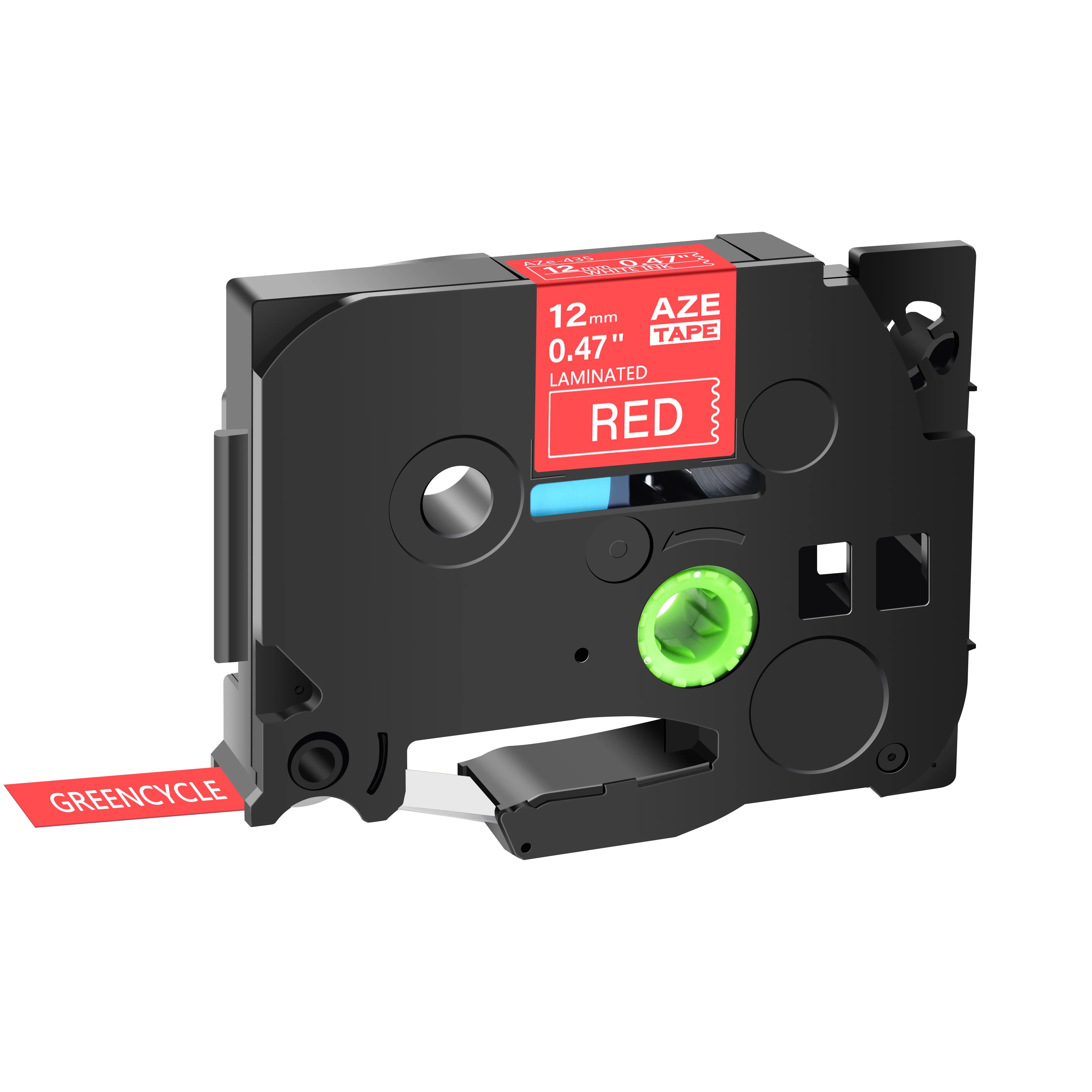 GREENCYCLE 1Pcs 6mm/9mm/12mm 231 Label Tape Compatible for Brother P-Touch Label Maker for TZ TZE 131 231 431 531 631 731 Ribbon