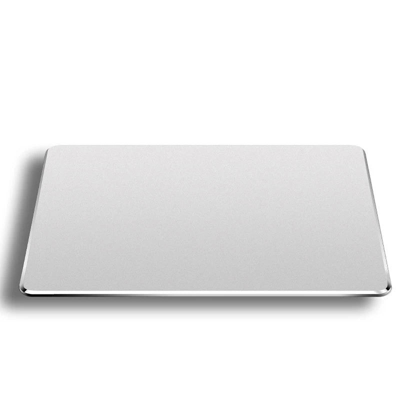 Aluminum Metal Mouse Pad Mat Hard Smooth Matte Thin Non-Slip Waterproof Fast and Accurate Control Mousepad for Office Home
