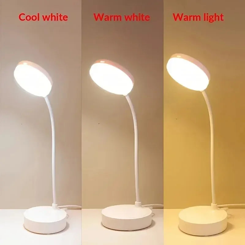 LED Table Lamps 3Levels Dimmable Wireless Led Desk Lamp Touch Night Light USB Rechargeable Touch Lamp For Room Study Office
