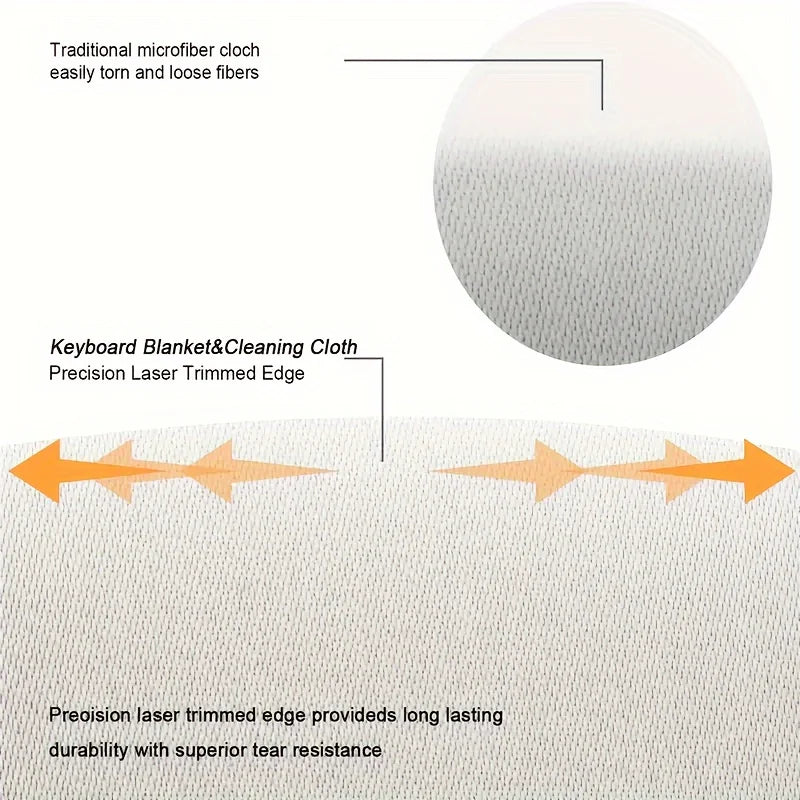 Microfiber Cleaning Cloth for Macbook Pro 13 15 16 Inch Keyboard Cleaners Dustproof Blanket Cover Laptop Screen Protectors