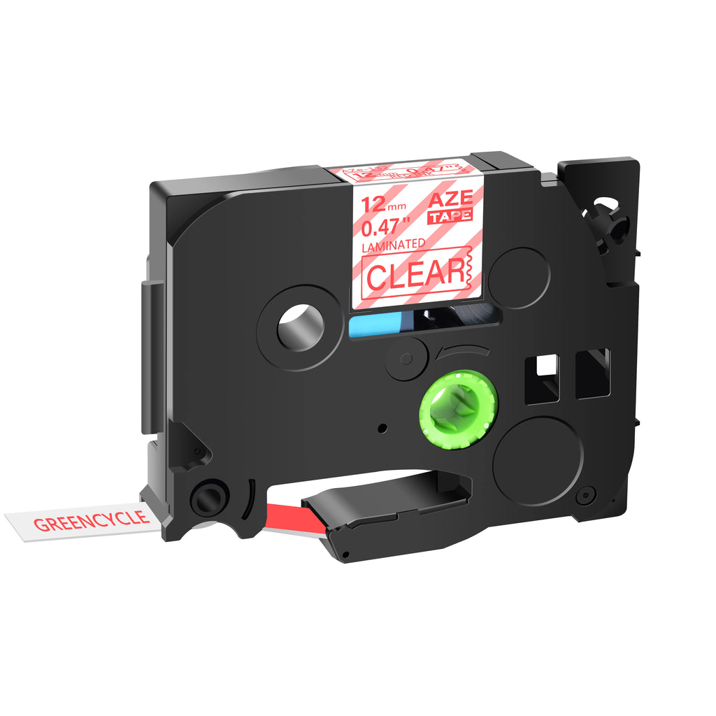 GREENCYCLE 1Pcs 6mm/9mm/12mm 231 Label Tape Compatible for Brother P-Touch Label Maker for TZ TZE 131 231 431 531 631 731 Ribbon