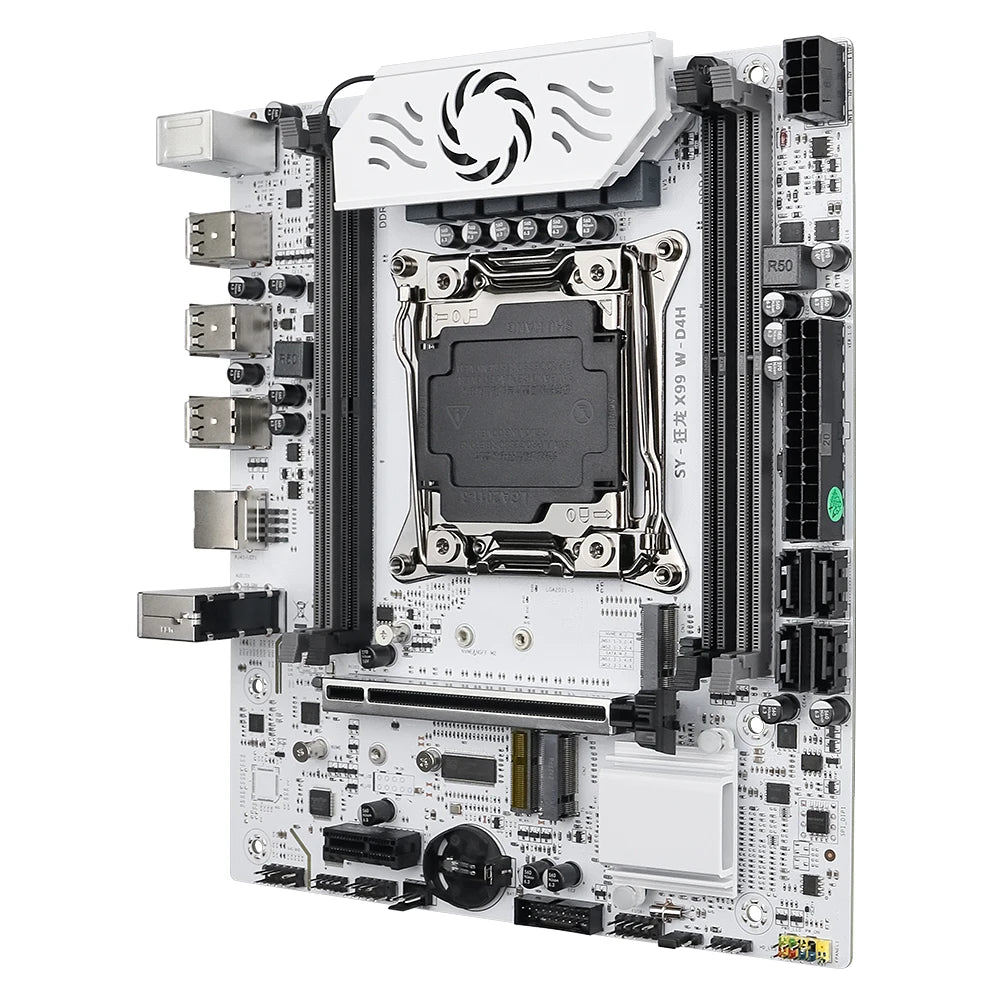 SOYO World Premiere X99 Gaming Motherboard Supports Xeon E5 Series CPU Dual Channel DDR4 M.2 NVME PCIE3.0 SATA for Desktop Host