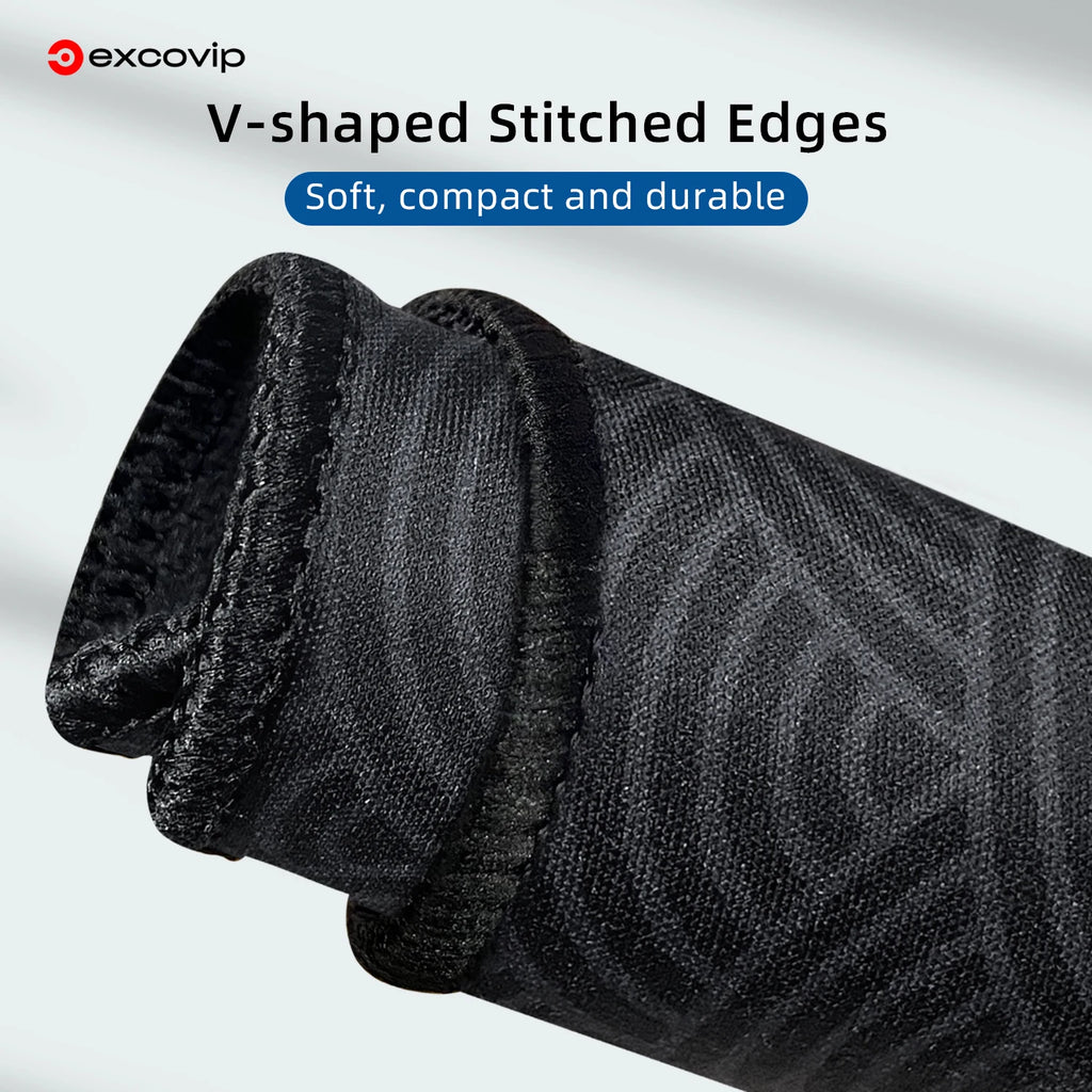 EXCO Gaming Mouse Pad with Stitched Edge Small Office Mousepad Smooth Non-Slip Rubber Base for Laptop Computer Portable Washable