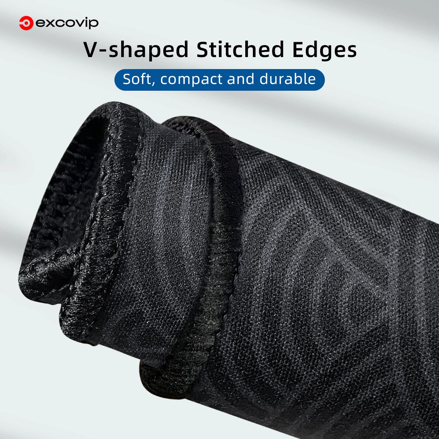 EXCO Gaming Mouse Pad with Stitched Edge Small Office Mousepad Smooth Non-Slip Rubber Base for Laptop Computer Portable Washable