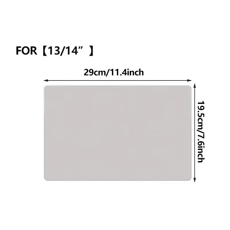 Laptop Keyboard Protection Cloth - Durable Tear Resistant Microfiber Liner and Cleaning Polishing Cloth Compatible With MacBook