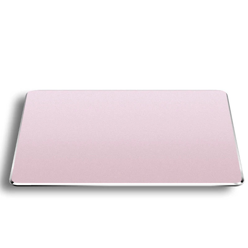 Aluminum Metal Mouse Pad Mat Hard Smooth Matte Thin Non-Slip Waterproof Fast and Accurate Control Mousepad for Office Home