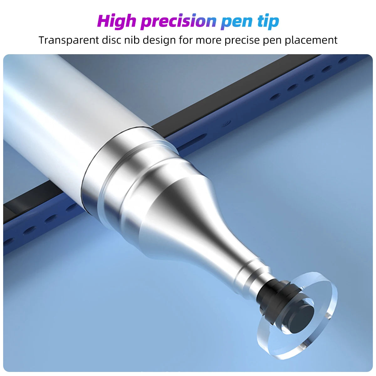 2 in 1 Stylus Pen for Mobile Phone Tablet Capacitive Touch Pencil For iPhone Samsung Android Drawing Screen Pencil