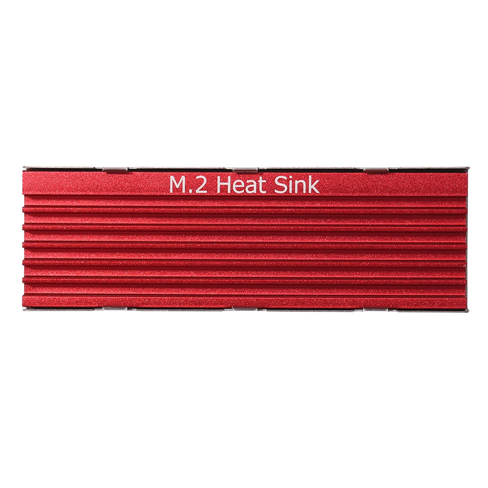 M.2 SSD NVMe Heat Sink M2 2280 Solid State Hard Disk Aluminum Heatsink Gasket with Silicone Thermal Pad PC Accessories