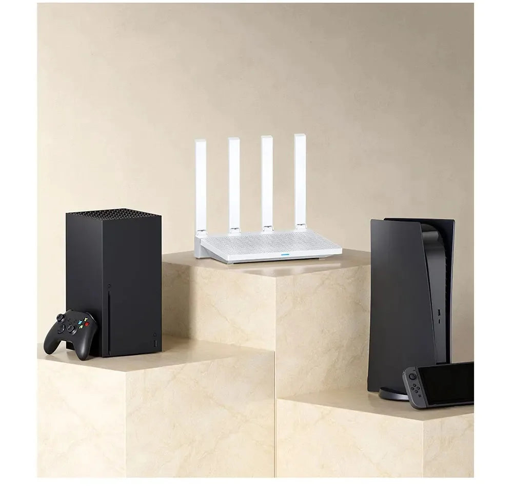 NEW Original Xiaomi AX3000T Router 5GHz 160MHz Broadband 1.3GHz Processor High Speed NFC Connection For Home Office Games CN