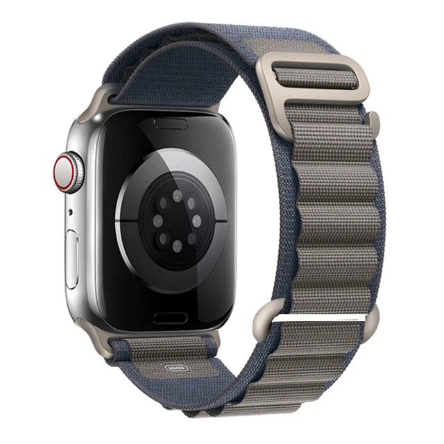 for Apple watch Straps 45mm 46mm 49mm 42mm iwatch Band 44mm 41mm 40mm Nylon Alpine bracelet correa Series 10 9 8 7 6 SE Ultra 2