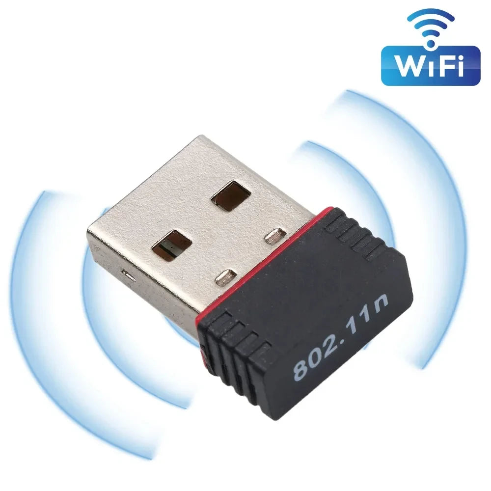 150Mbps USB WiFi Adapter Wireless Network Card Adapter WiFi Dongle for Desktop Laptop PC Windows