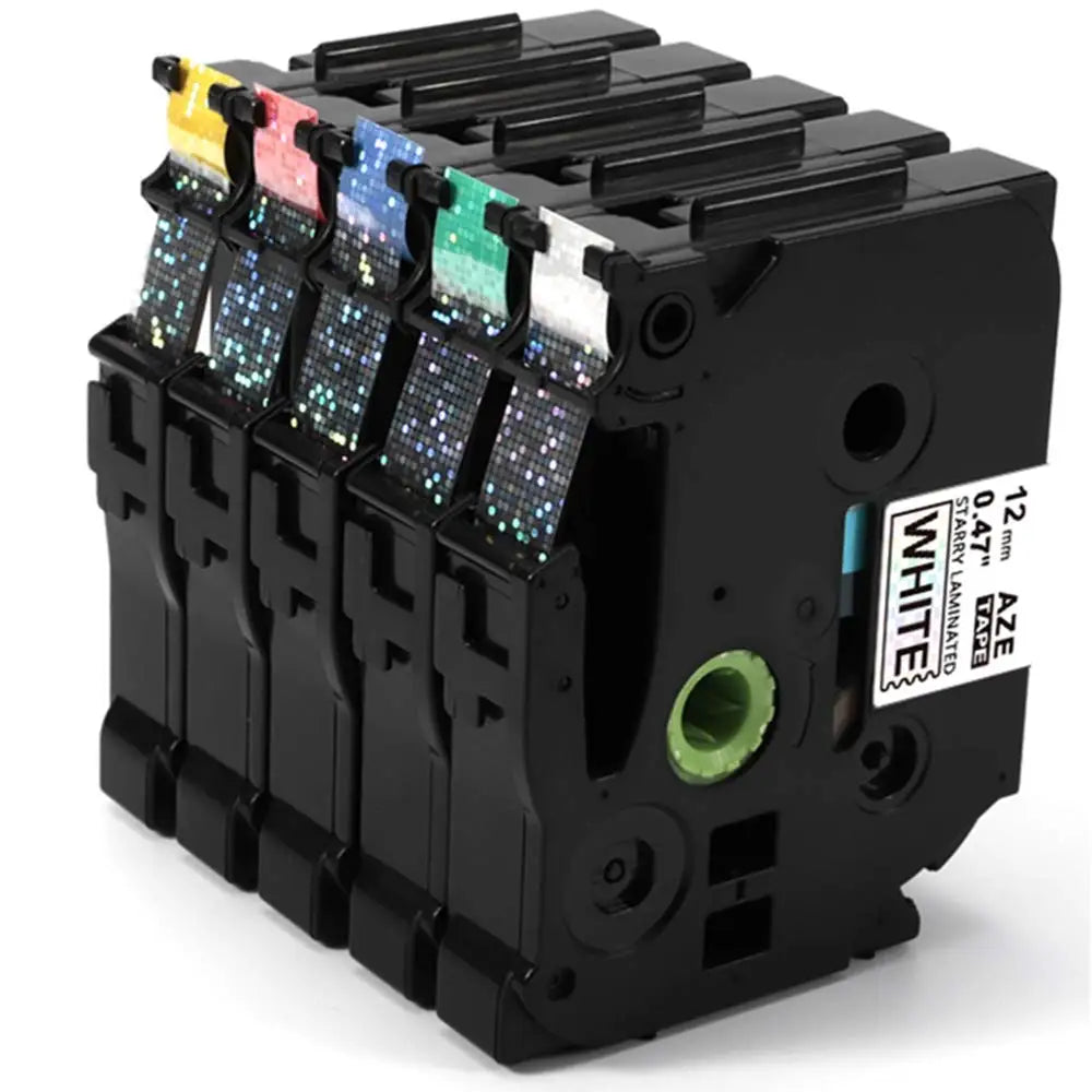 E1000PRO Tube Label Printer Sticker Label Printer & Label Tape 12mm Compatible for Brother Ptouch Label Machine TZe-231 HSe-231