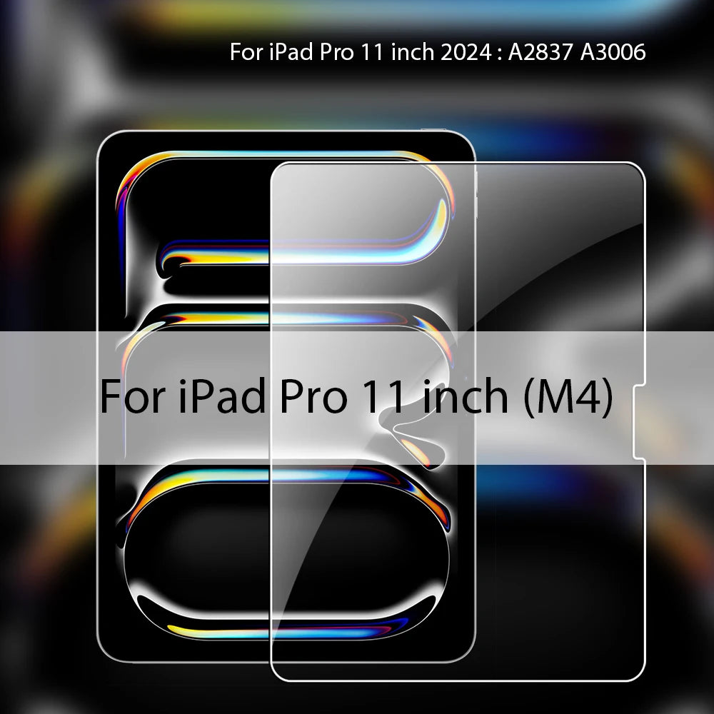 2Pcs Hydrogel Film For Ipad Air 5 4 9 10th  Generation 10.9 Screen Protector For Ipad 13 11 12.9 6th 8th 10.2 M4 M2 Accessories