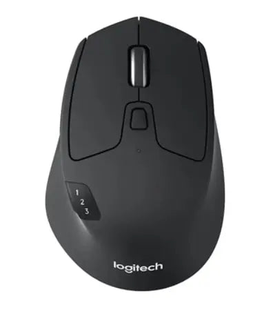 Logitech M720 Wireless Bluetooth Mouse Union Dual Mode Multi-device Office Efficient Comfortable Feel Notebook