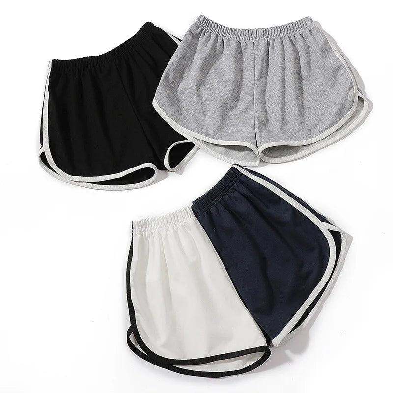Elastic Shorts for Women, Loose Fitting, Quick Drying, Summer Thin Running, Fitness, Leisure, and Anti External Wear. Instagram