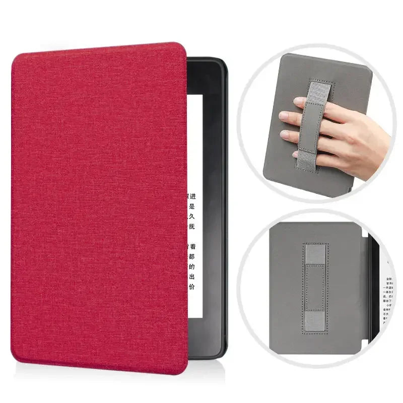 Handle Case for Kindle Paperwhite 2024 2022 2021 Colorsoft 7 6.8 6 Inch 8 10th 11th 12th Generation Cover Protective Shell Pouch