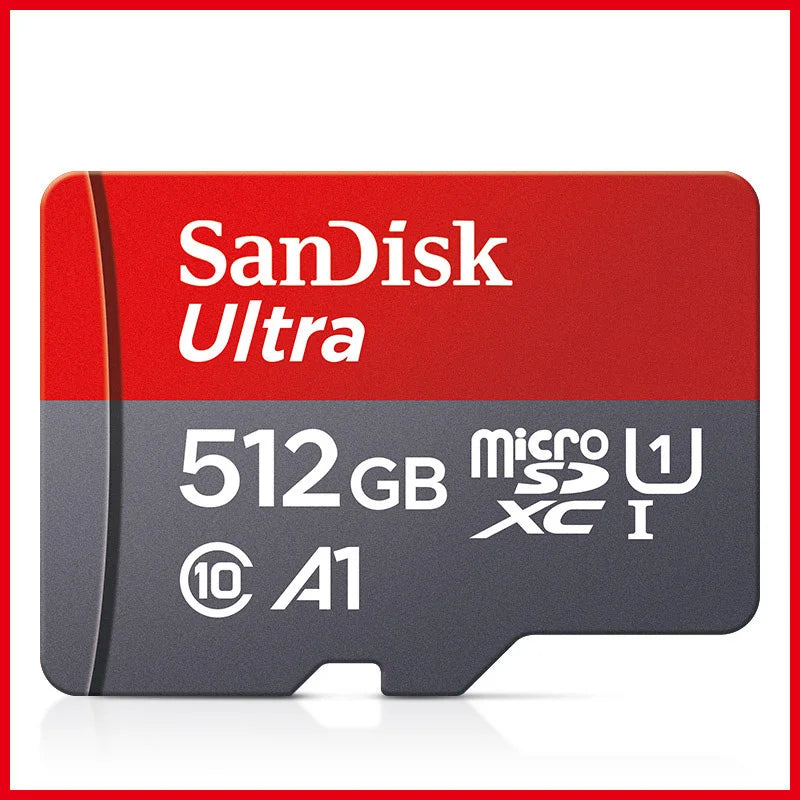 Sandisk A1 Memory Card 32gb 64GB 128GB 256GB 512GB Micro sd card Class10 UHS-1 flash card Memory Microsd TF Card for smartphone