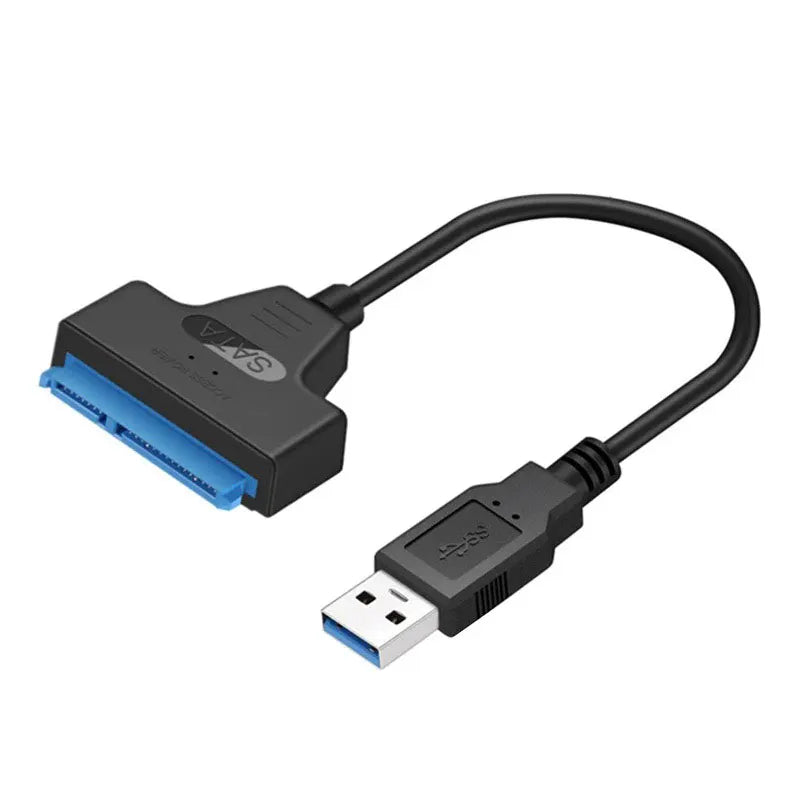 Sata To USB 3.0 Adapter Cable USB To SATA 3 Cable Support 22 Pin 2.5 Lnche External HDD SSD Hard Disk Computer Connector Fit
