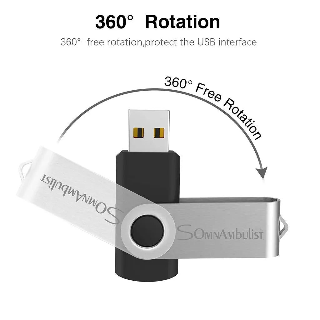 SomnAmbulist Pen Drive 32GB 64GB 128GB High Speed USB2.0 for PC Mobile Mini Pen Drive 16GB 32GB USB Flash Drive 64GB 8GB 4GB