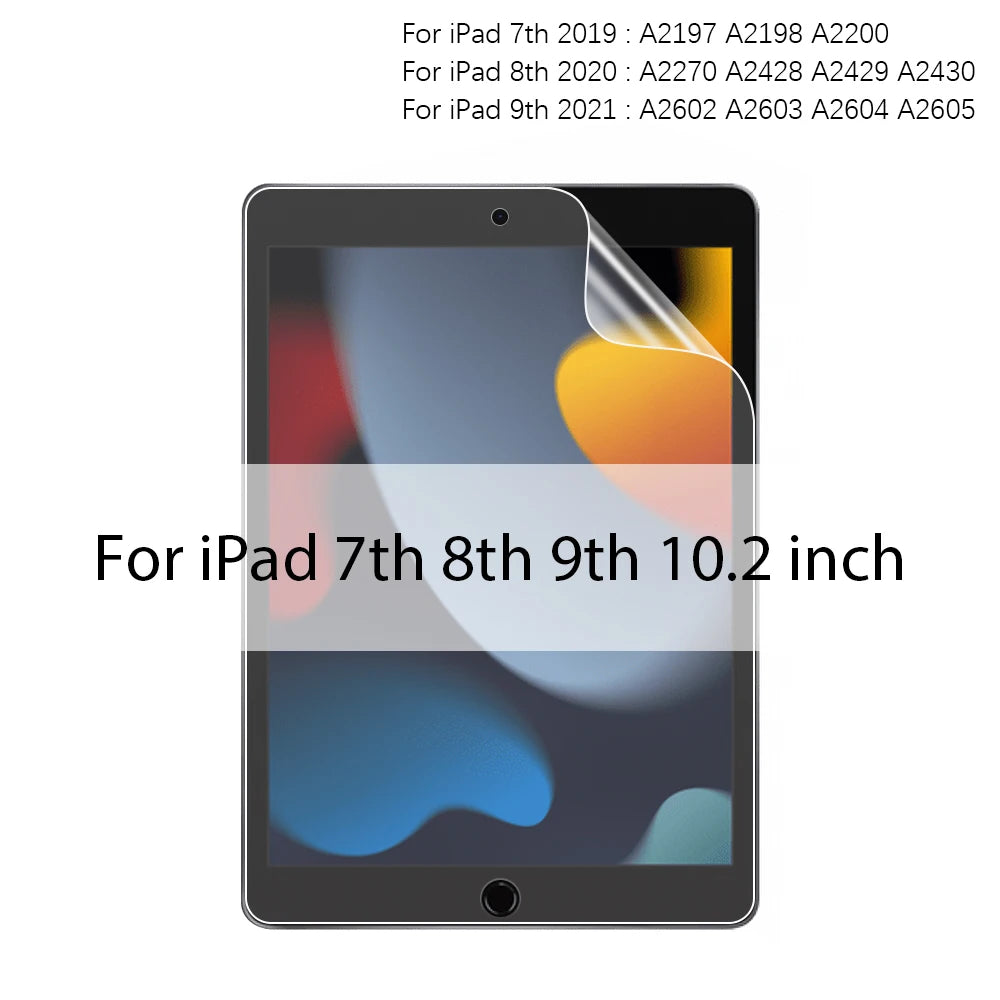 Matte Screen Protector For iPad Air 5 4 3 2 9.7 10.5 2021 Like Paper Film Pro 11 12.9 2022 10.2 8th 9 9th 10th Gen Mini 6 Write