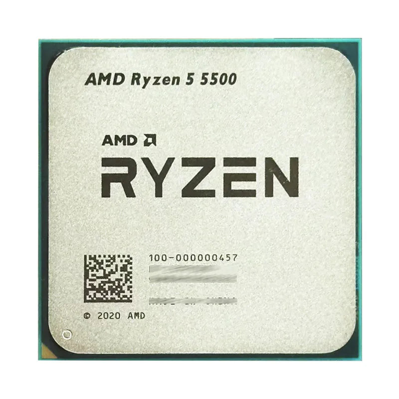 AMD New Ryzen 5 5500 CPU R5 5500  processor Socket AM4 but without cooler