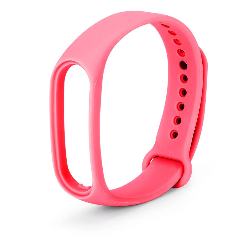 official Silicone Strap For Xiaomi Mi Band 4 5 6 7 Bracelet Sport Watch Wristband Miband4 miband7 Correa Mi band 3 4 5 6 7 Band