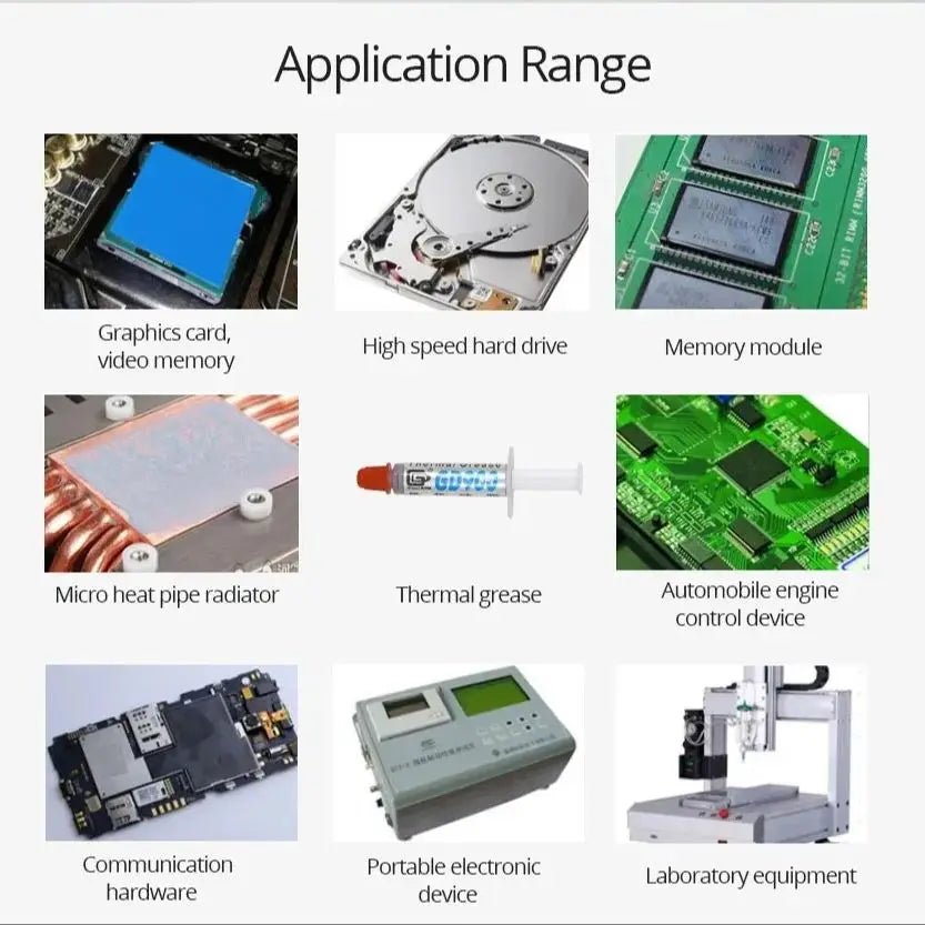 GD900 7g Thermal Grease PC Heatsink Processor Thermal Grease Paste Water Cooler CPU Cooler Thermal Paste