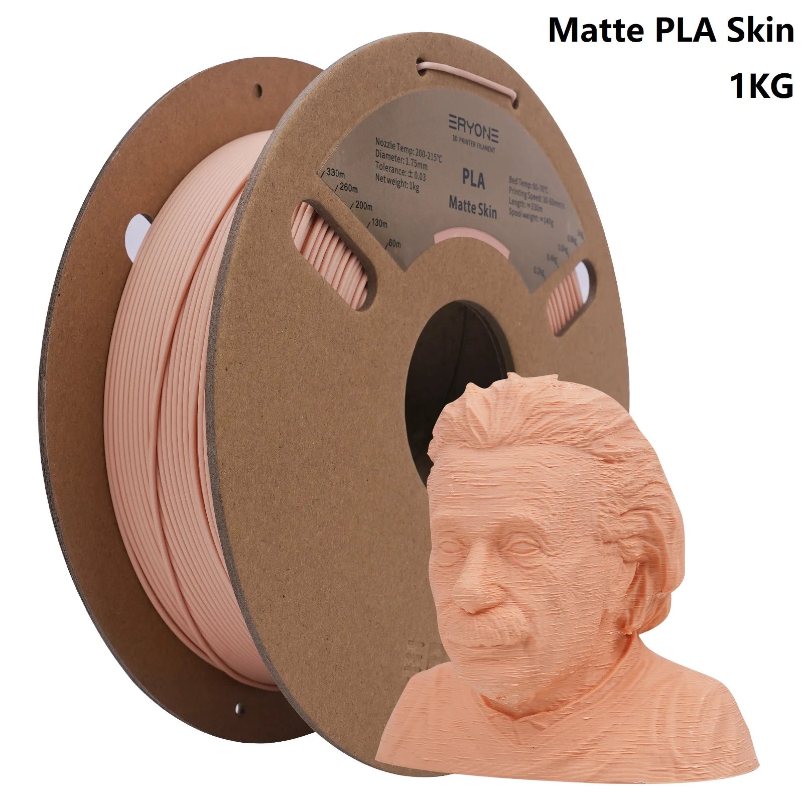 ERYONE PLA Matte Premium Filament 3D Print,Multicolor Available,big sale 1kg pla matte filament,New Style,1KG/Spool