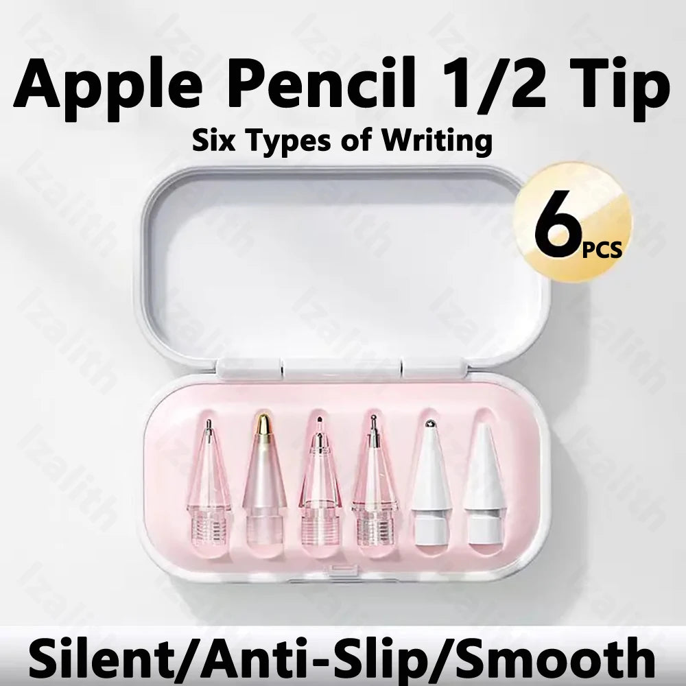 Replaceme For Apple Pencil Nib Set (1st/2nd Gen / USB-C Version)Replacement for iPad  Pro Stylus High-Wear-Resistant Upgraded