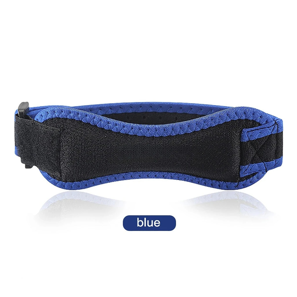 1PC Patella Kneecap Band Adjustable Silica Gel Knee Tendon Strap Protector Knee Pad Running Sports Cycling Gym Knee Support