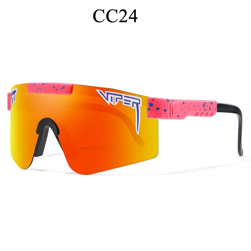 Adult UV400 Cycling Glasses Pit Viper Sunglasses Men Women Outdoor Baseball Eyewear Sport Goggles Mtb Sun Shades