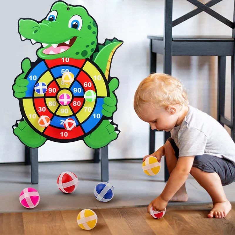 Educational Dart Board Baby Dart Indoor Sports Child Montessori Games for Children 3 to 7 Years