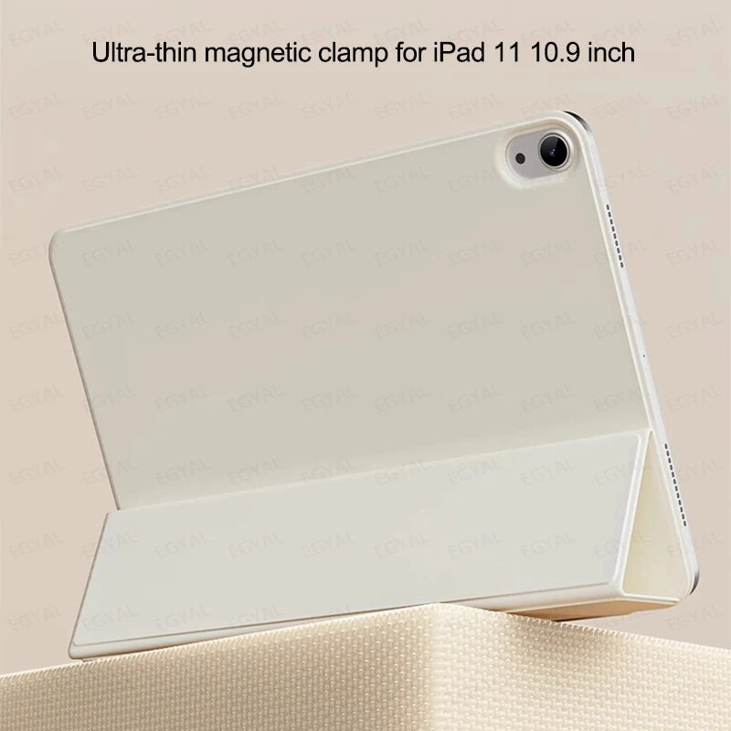Smart Case for iPad Pro 11 Case Magnetic Ultra Slim Tri-folds Cover for iPad 10th Gen. 10.9 Air 5 Pro11 M2 2022 Protection Clip