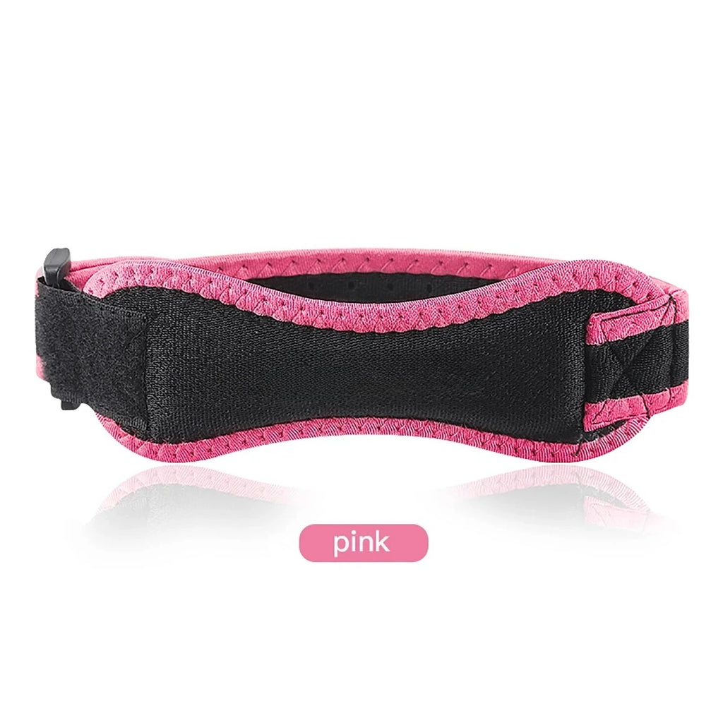 1PC Patella Kneecap Band Adjustable Silica Gel Knee Tendon Strap Protector Knee Pad Running Sports Cycling Gym Knee Support