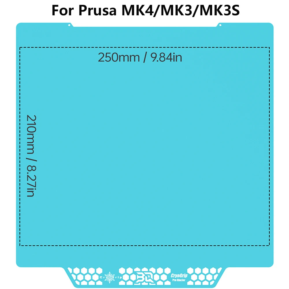 BIGTREETECH Panda Build Plate CryoGrip Pro Cool Plate For Bambu Lab P1P P1S A1 X1C X1E A1 MINI CryoGrip Sheet Spring Steel