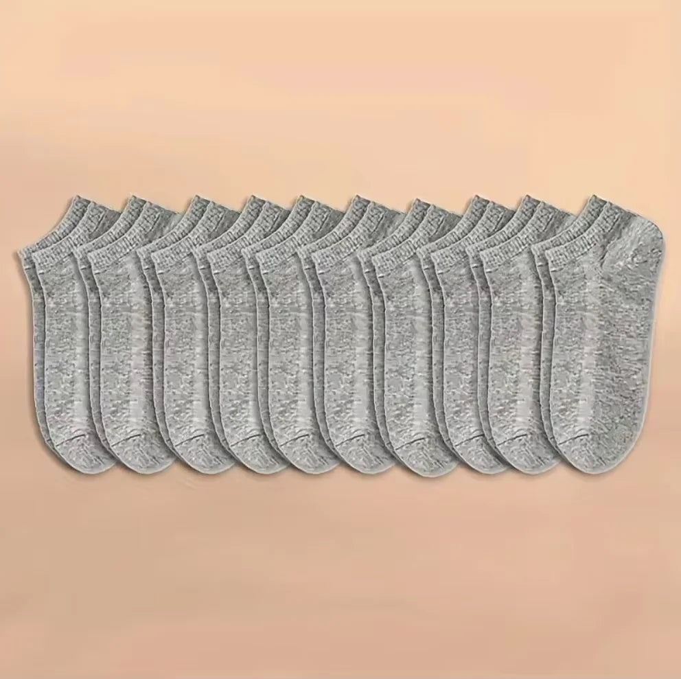 3 Pairs Men's Comfort Fit Cushion Performance Athletic Crew Socks For Outdoor Sports